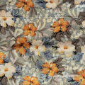 45s mềm Challis Fabric Plain Floral in Tecido Viscose